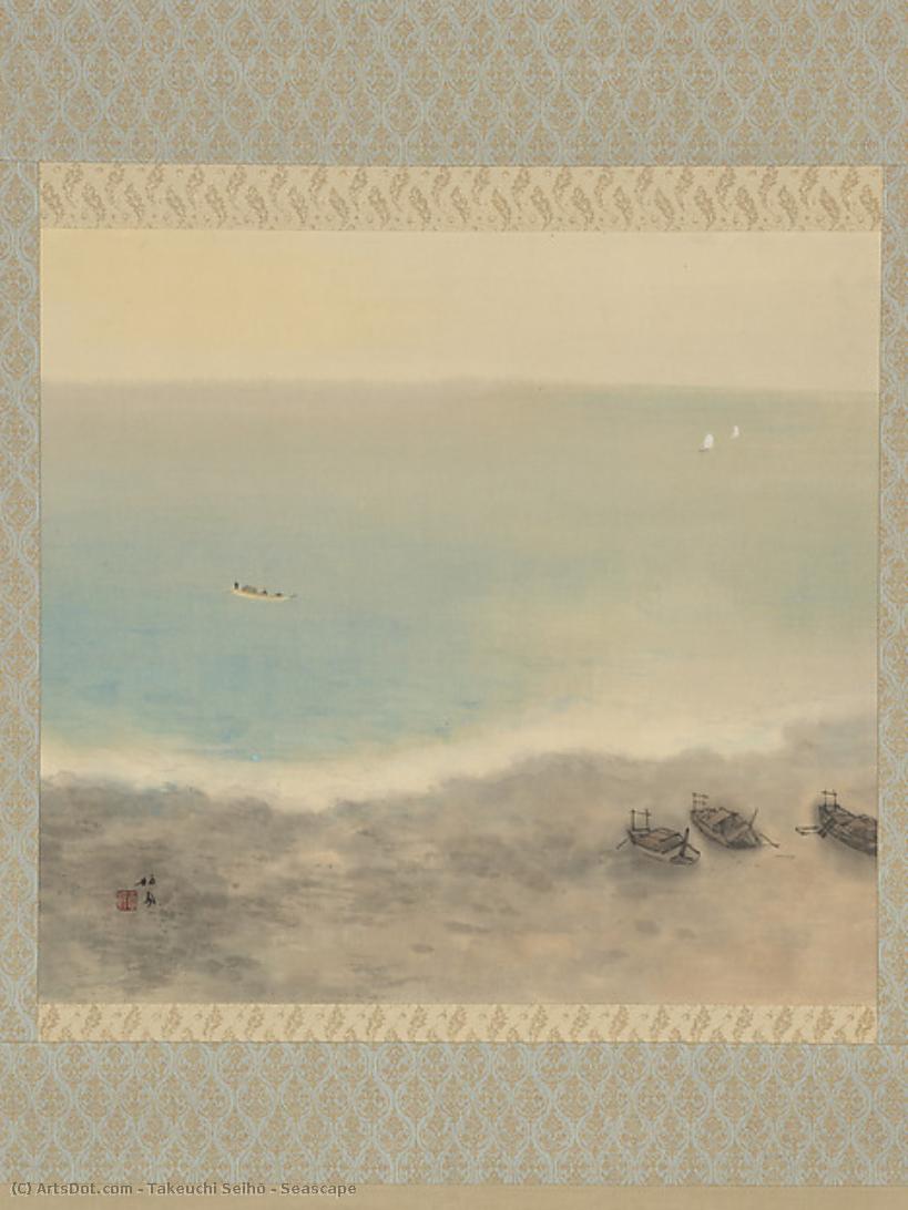 Seascape — Takeuchi Seihō