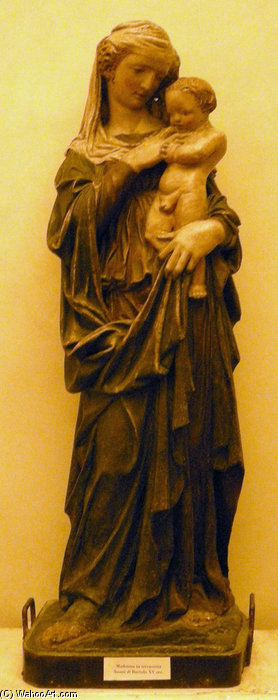Cenacolo Di Ognissanti, Anni Di Bartolo, Madonna Col Bambino — Nanni Di Bartolo