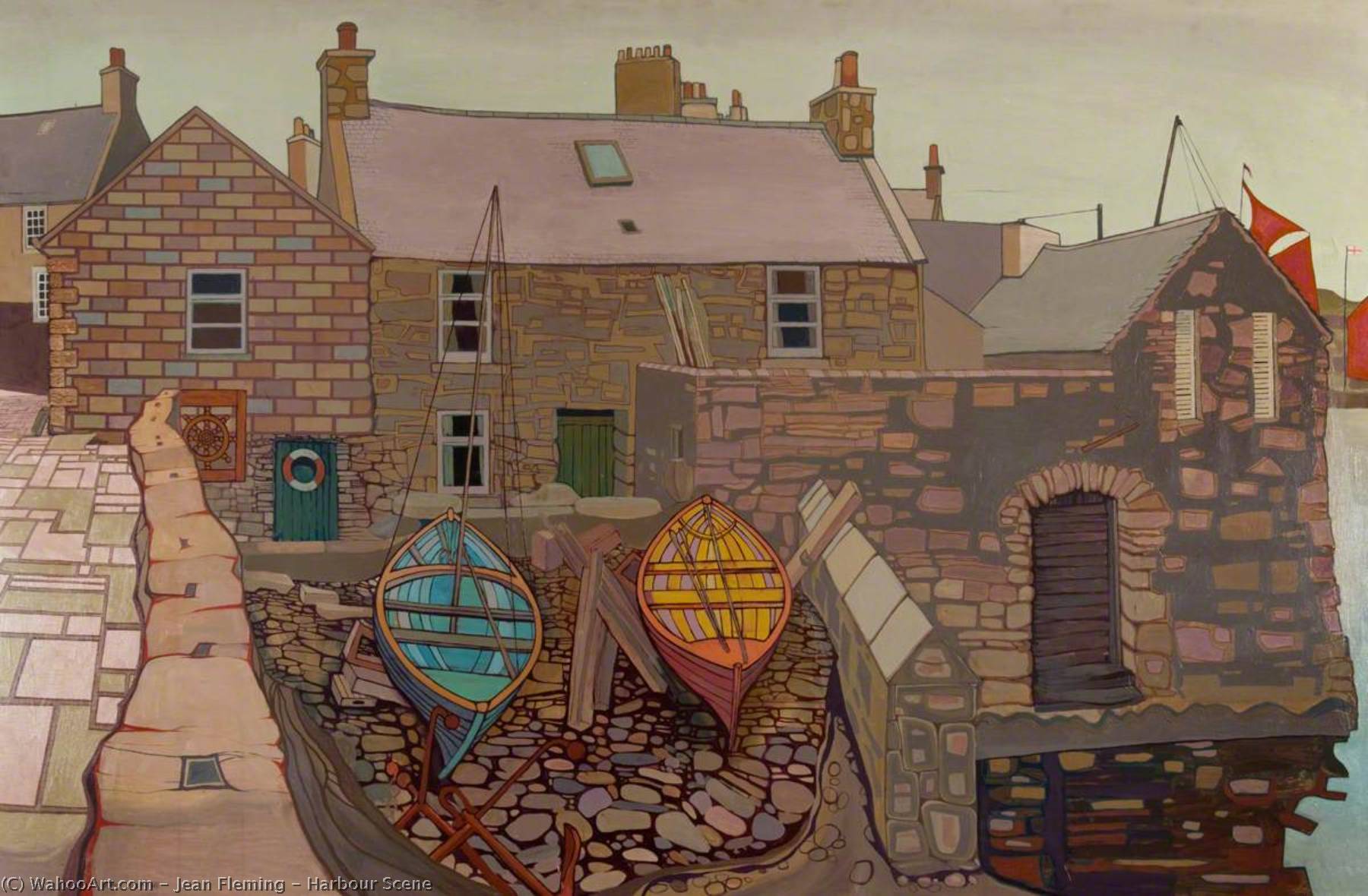 Harbour Scene — Jean Fleming