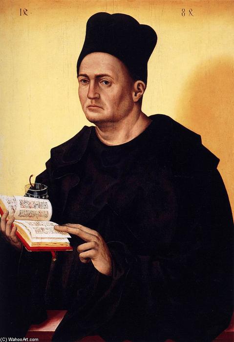 Portrait Of A Benedictine Monk — Johannes Pollack