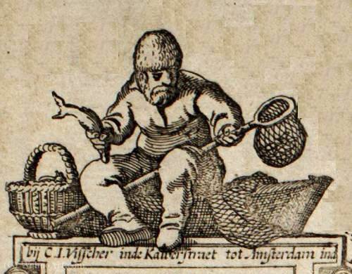 Detail Of Map Of The Netherlands And Surroundings From (1630) — Claes Jansz The Younger Visscher