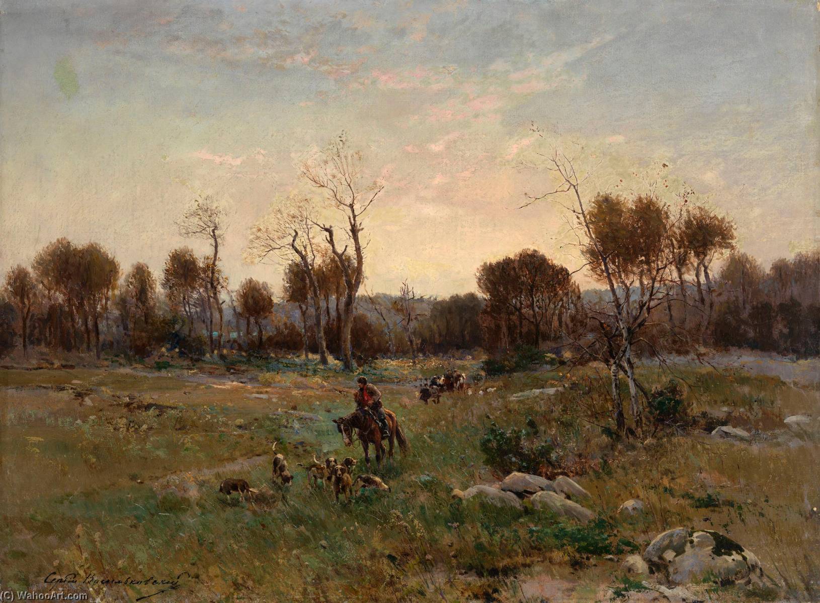 Hunting Scene — Сергей Иванович Васильковский