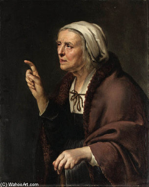 A Fortune Teller — Hendrick Bloemaert