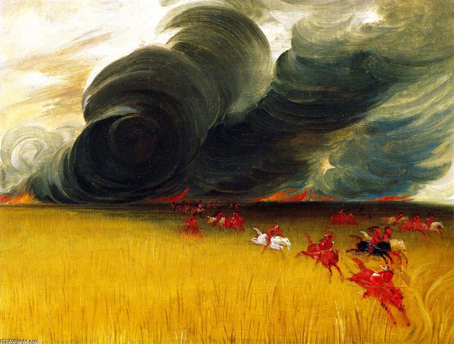 Prairie Meadows Burning — Джордж Катлин