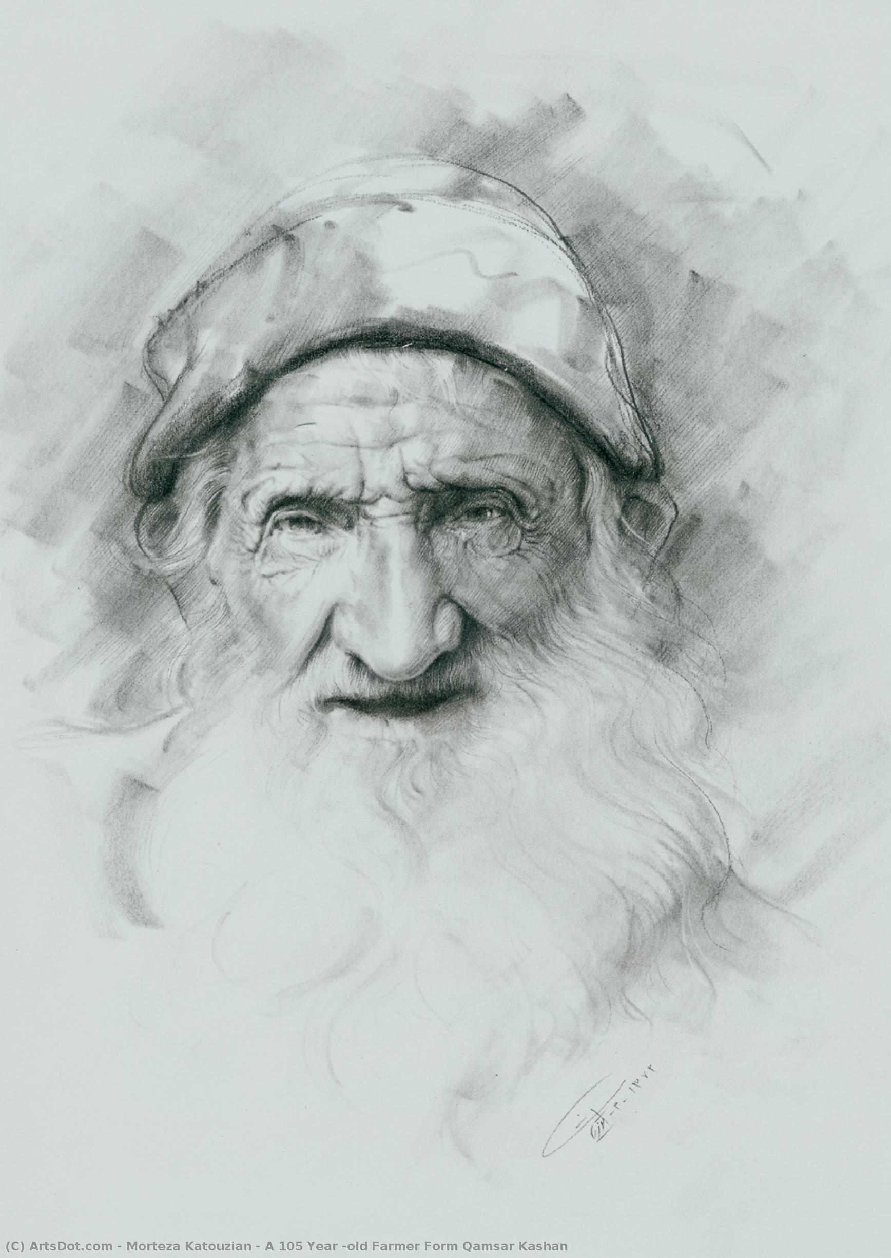 A 105 Year -old Farmer Form Qamsar Kashan — Morteza Katouzian