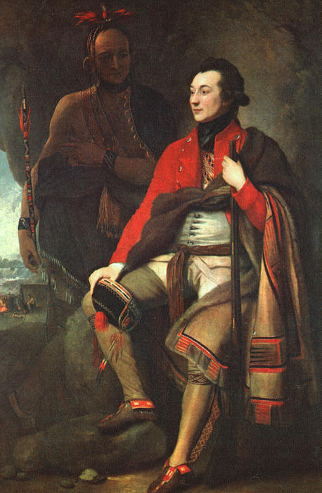 Colonel Guy Johnson — Benjamin West
