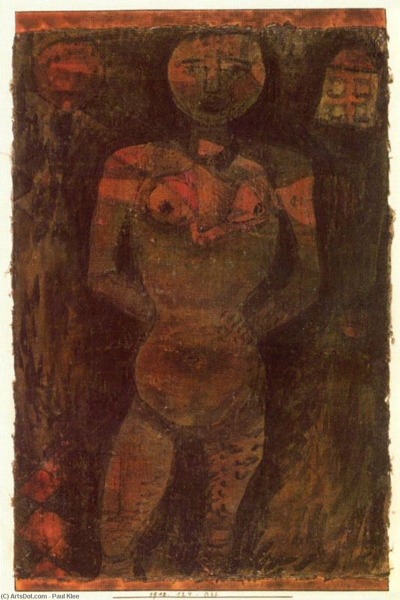 Female Nude — Paul Klee