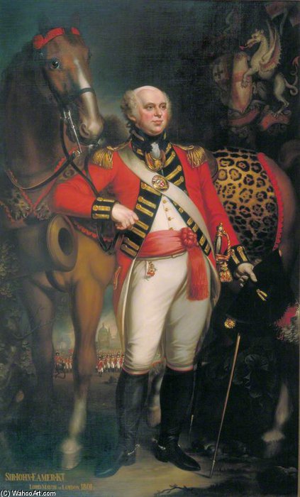 Sir John Eamer, Lord Mayor Of London — Mather Brown