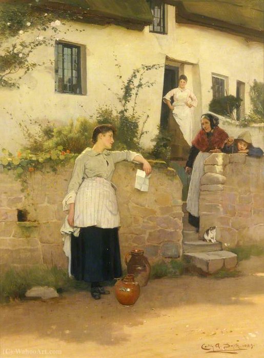 Neighbourly Gossip — Carlton Alfred Smith