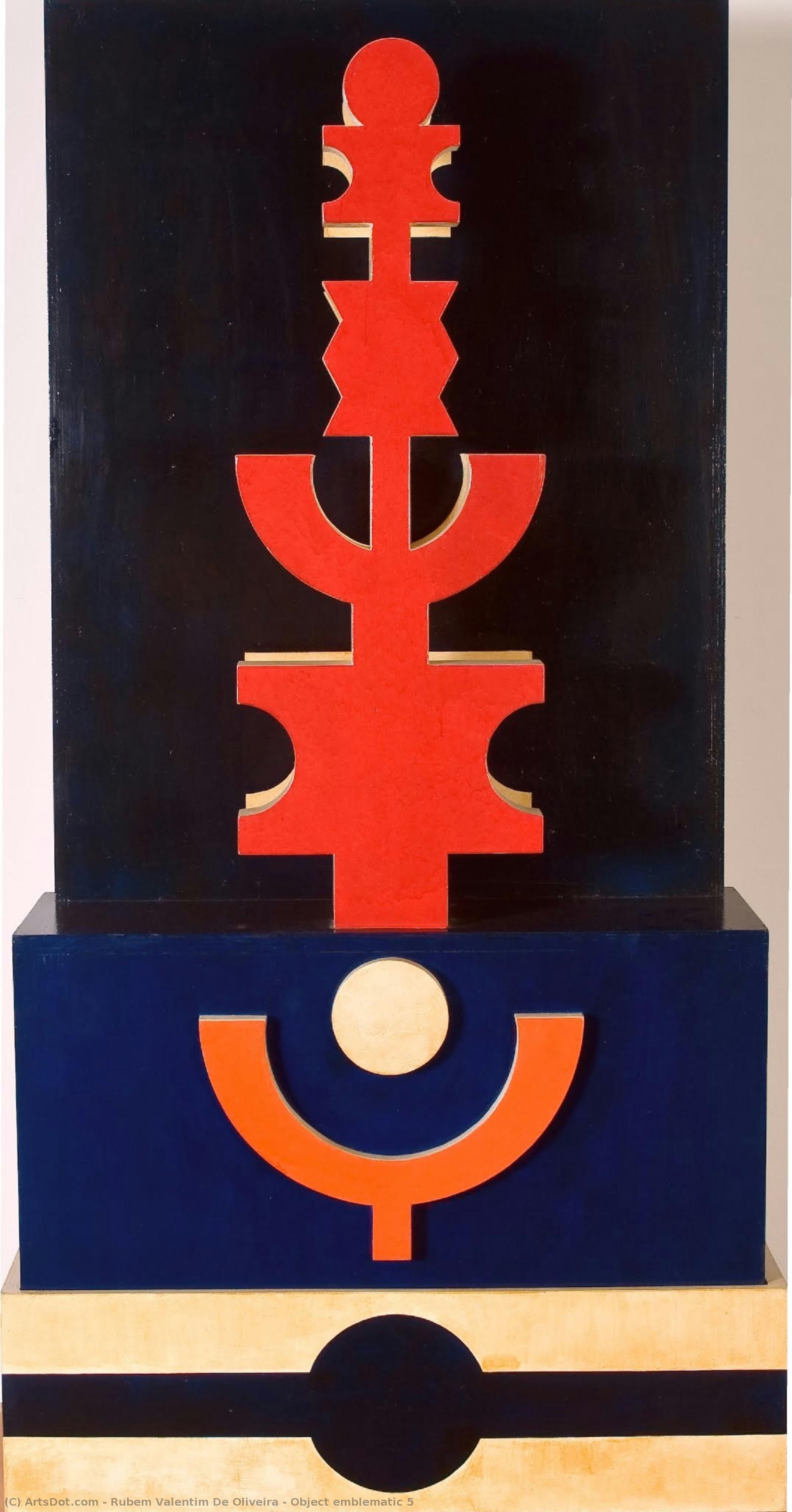 Object Emblematic 5 — Rubem Valentim De Oliveira