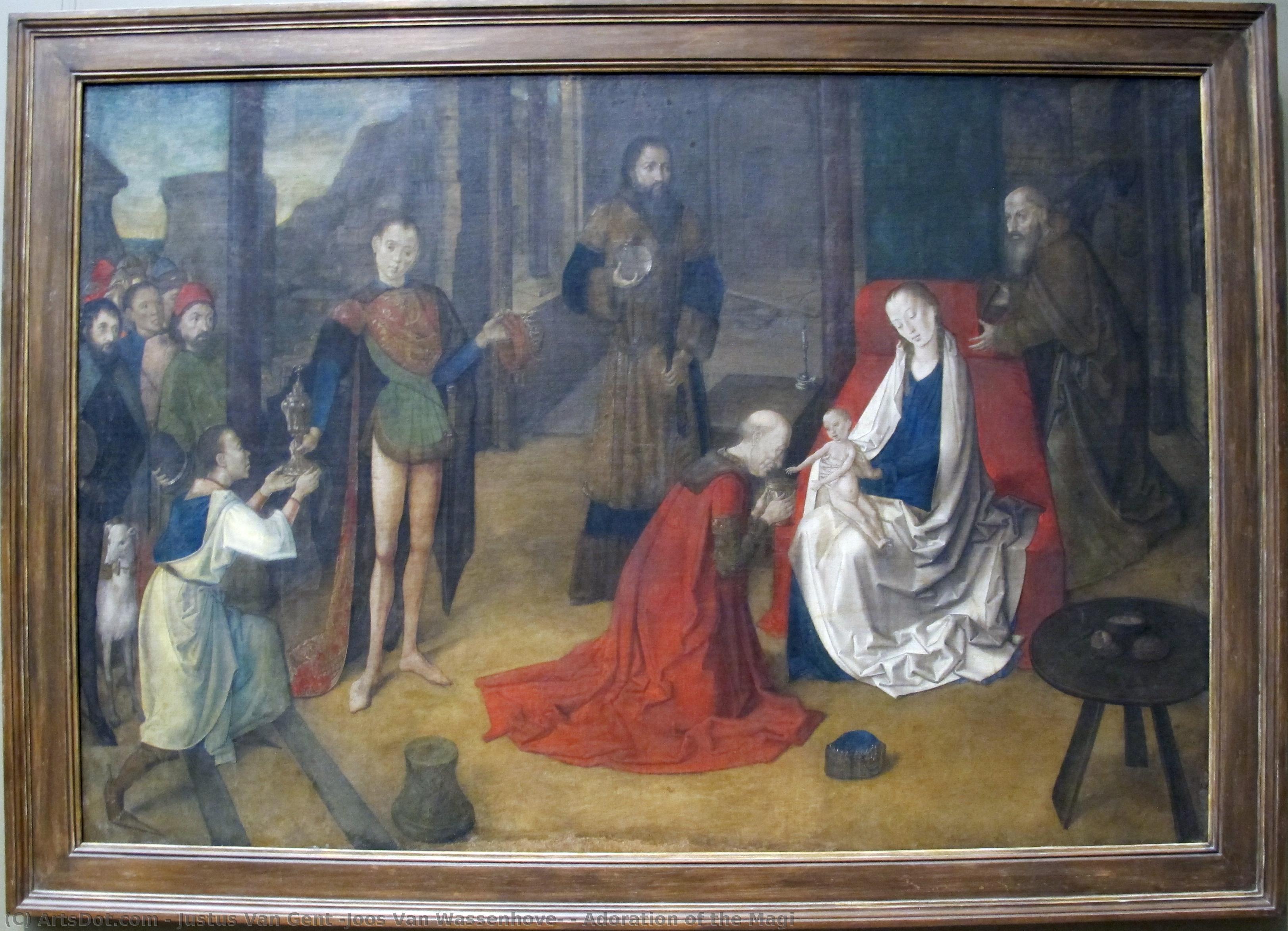 Adoration Of The Magi — Justus Van Gent (joos Van Wassenhove)