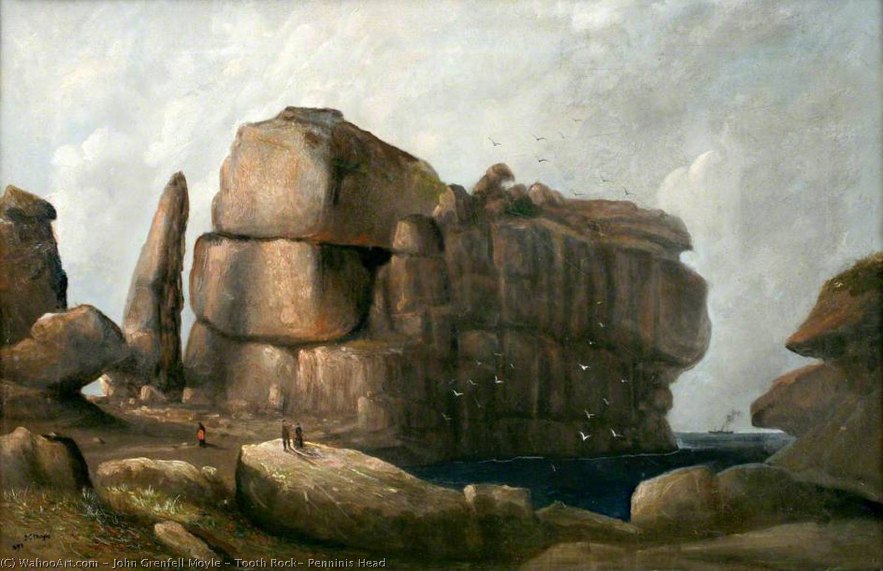 Tooth Rock, Penninis Head — John Grenfell Moyle
