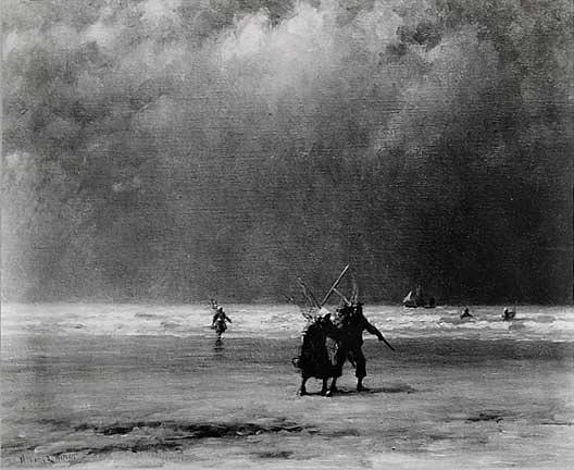 Shrimpers, (painting) — William Edward Norton