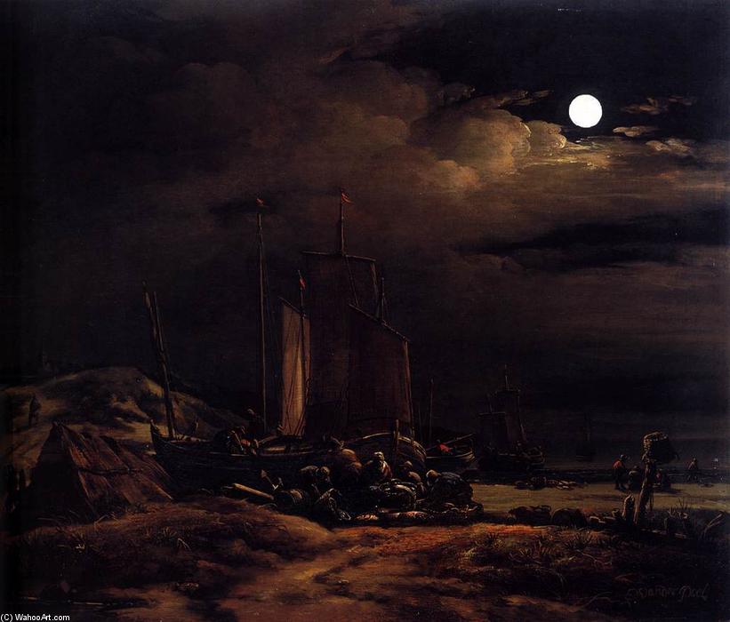 Seashore By Moonlight — Эгберт Ван Дер Пул