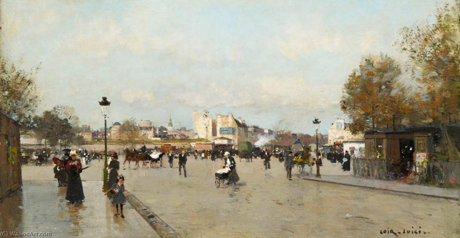 Boulevard Berthier, Paris — Dit Luigi Loir Aloys François Joseph Loir
