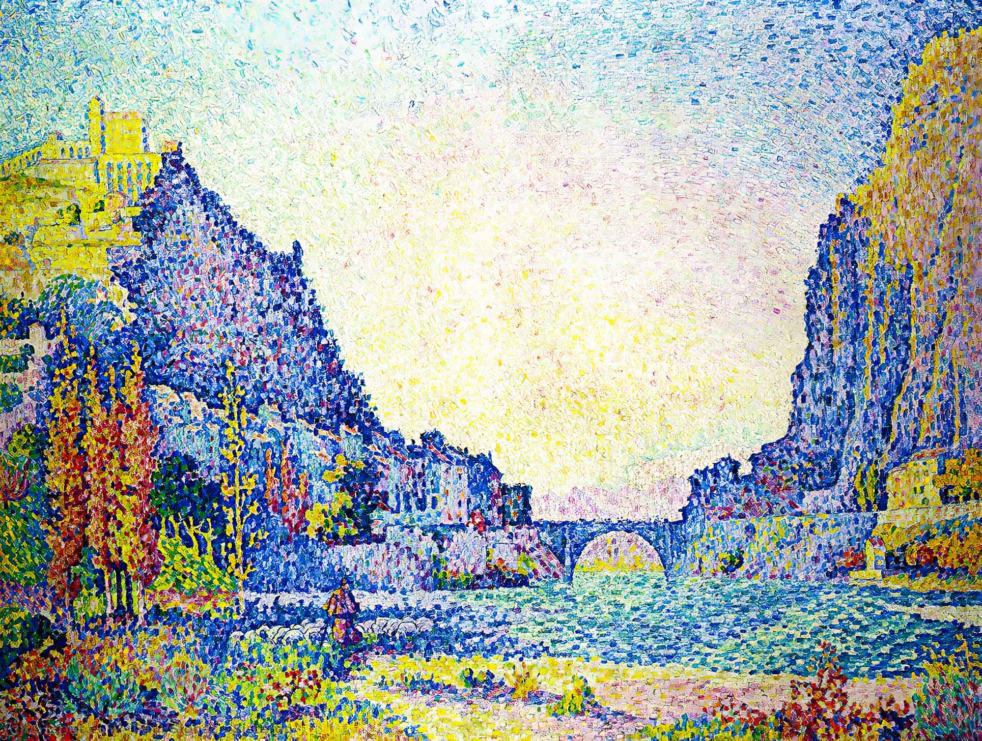 Sisteron — Paul Signac