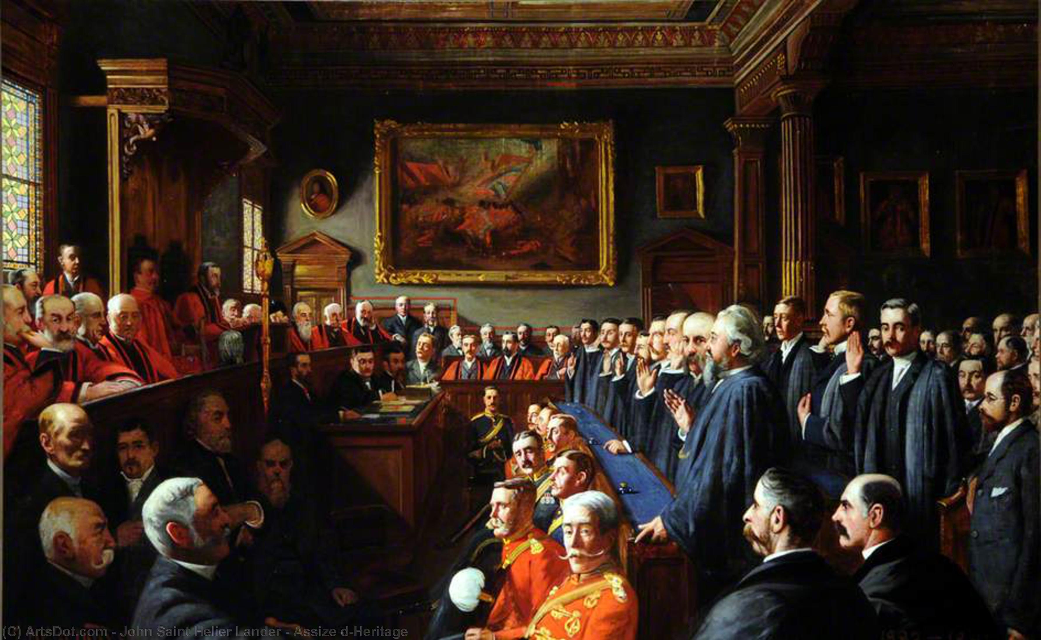 Assize D'heritage — John Saint Helier Lander