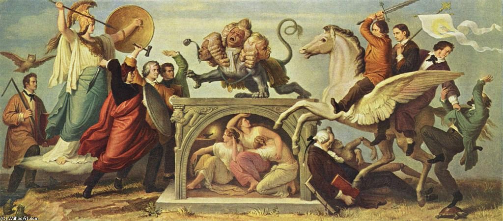 Entwürfe Zu Fresken An Der Neuen Pinakothek — Wilhelm Von Kaulbach