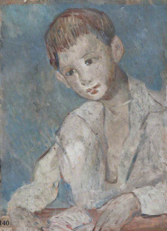 Study For A Portrait Of Jean Marie (john Clutton Brock) — Evelyn Alice Clutton Brock