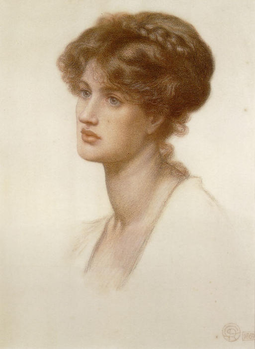 Marie Stillman — Данте Габријел Росети