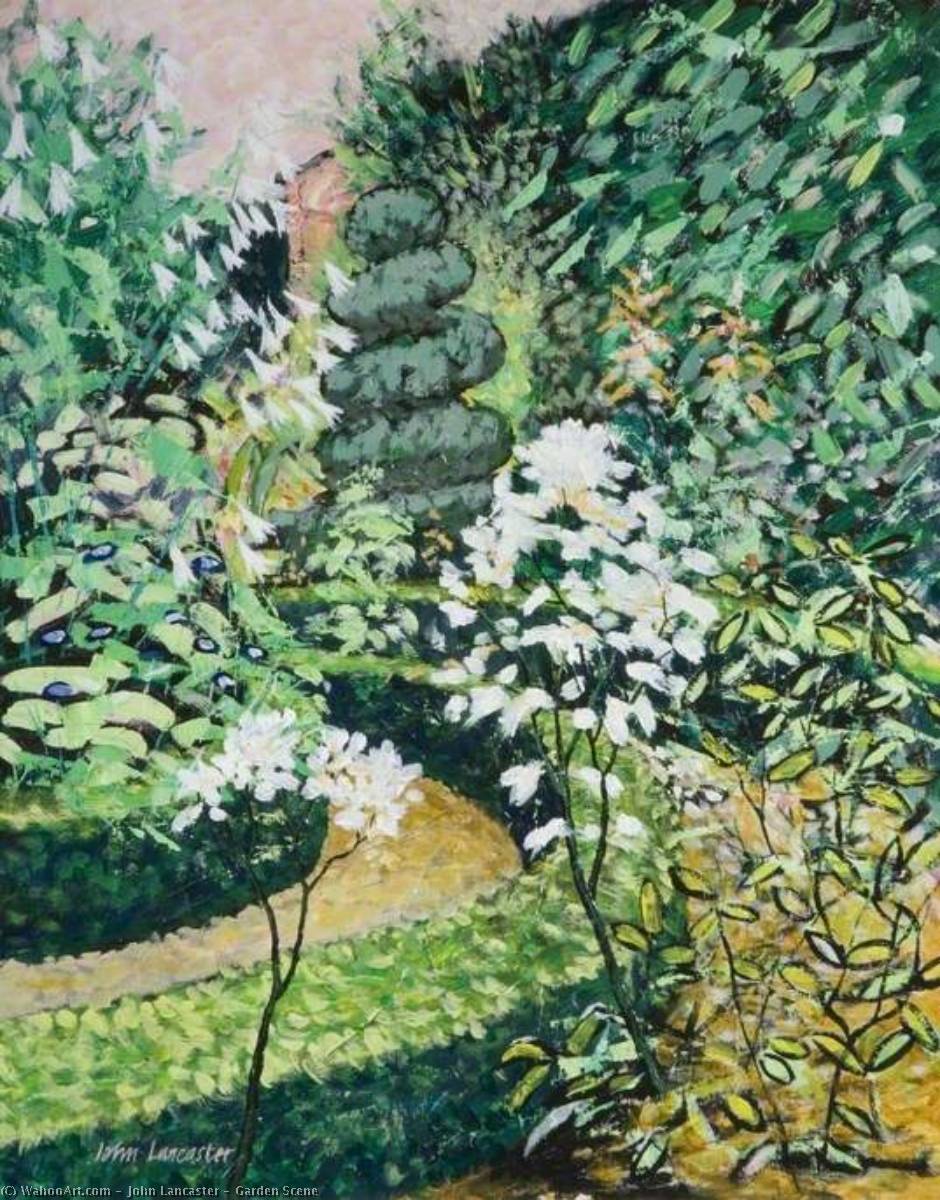 Garden Scene — John Lancaster