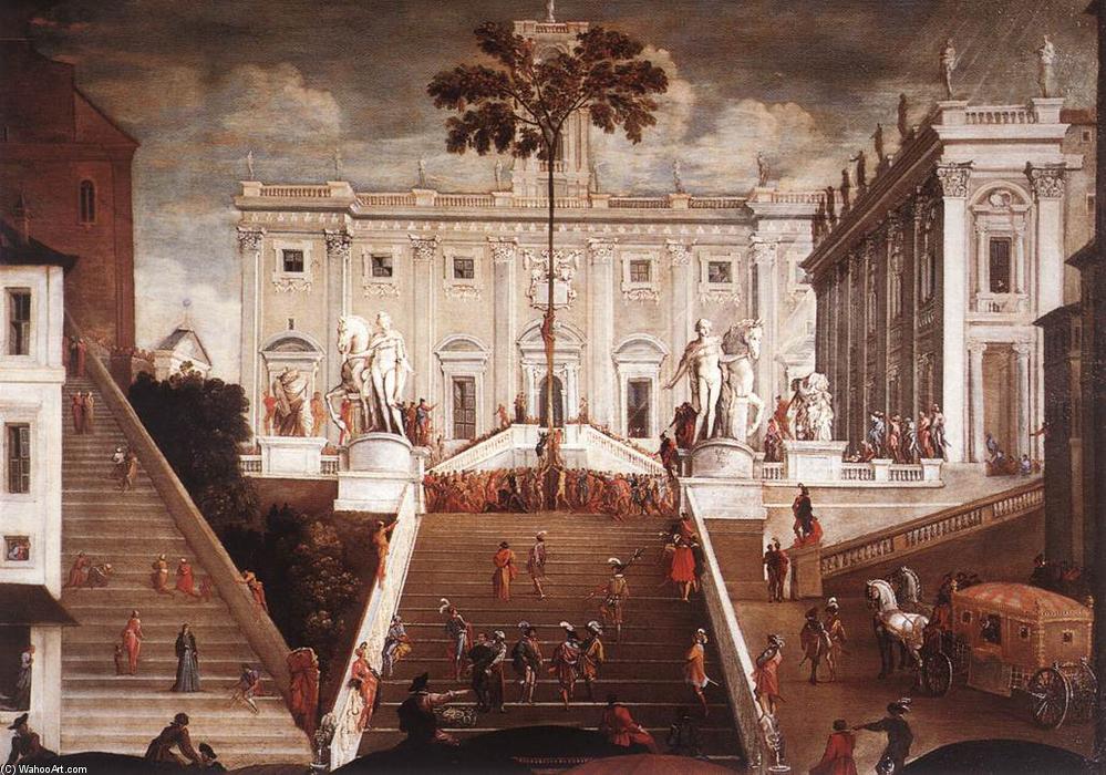 Competition On The Capitoline Hill — Agostino Tassi