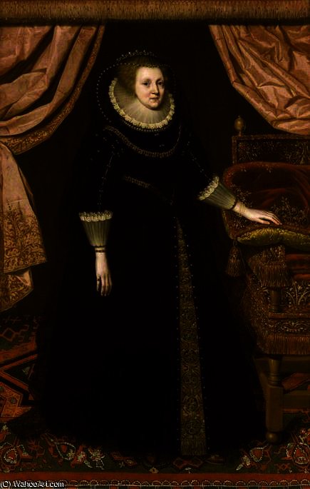 Elizabeth Vernon — Marcus The Younger Gheeraerts
