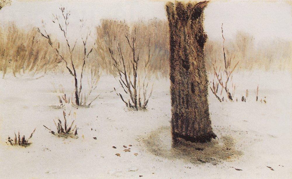 Winter 1 — Arkhip Ivanovich Kuindzhi