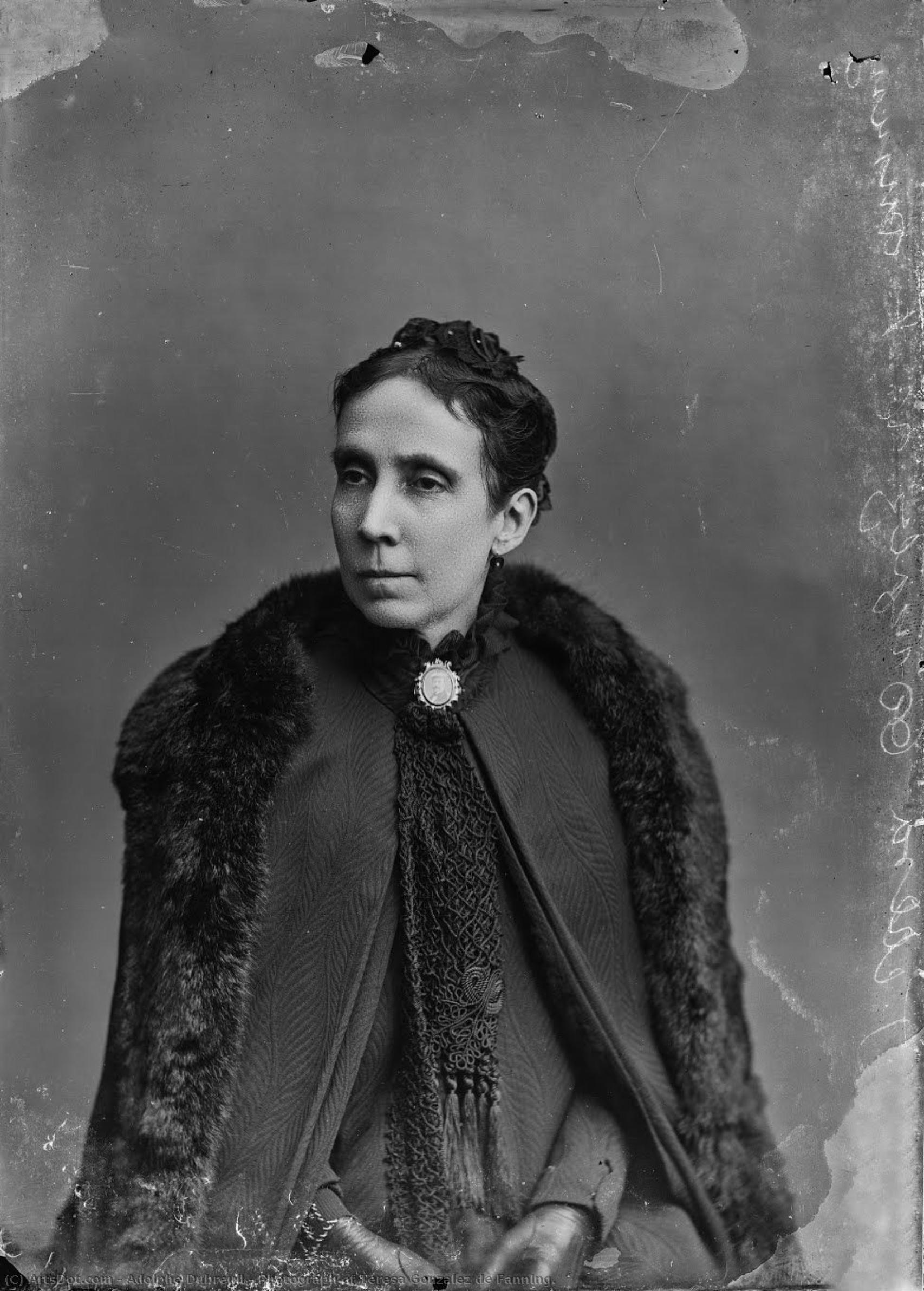 Photograph Of Teresa Gonzalez De Fanning. — Adolphe Dubreuil