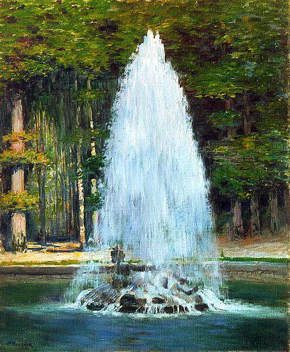 Le Bassin De Cérès À Versailles (titre Inscrit) — Joseph-félix Bouchor