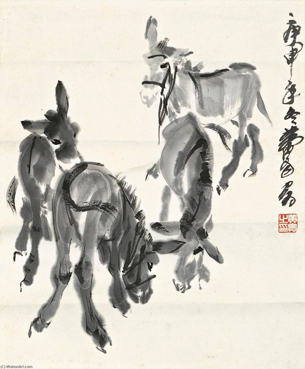 Four Donkeys — Huang Zhou