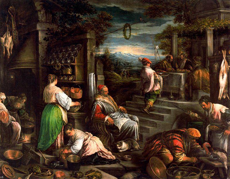 Supper At Emmaus 1 — Jacopo Bassano (jacopo Da Ponte)