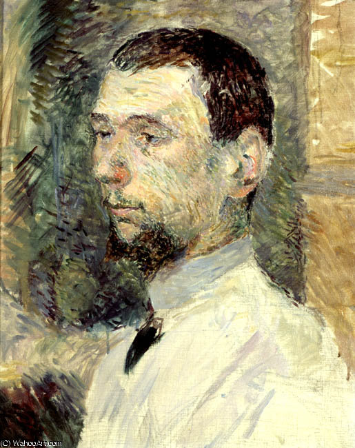 The Artist Francois Gauzi — Henri De Toulouse-lautrec