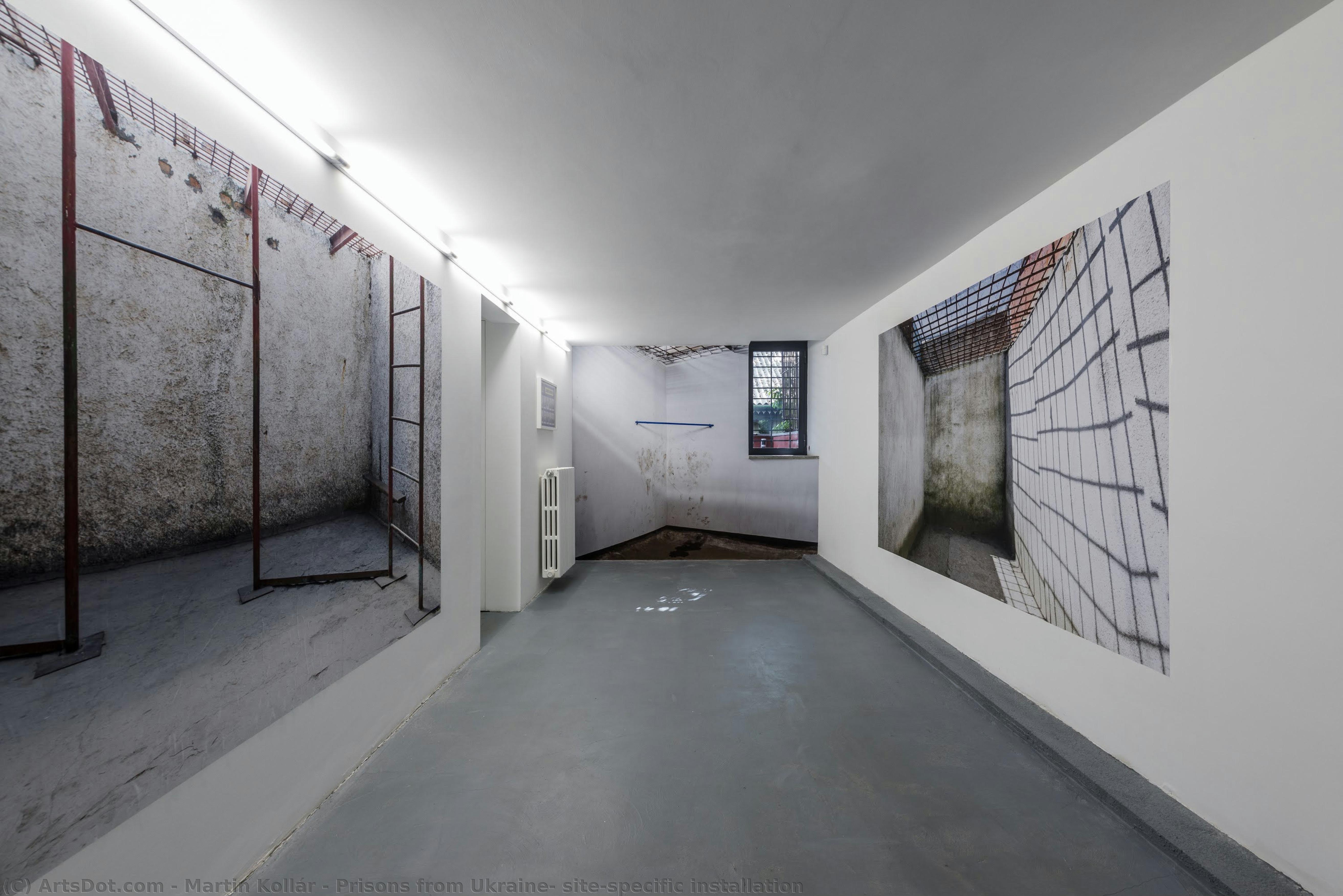 Prisons From Ukraine, Site-specific Installation — Martin Kollár