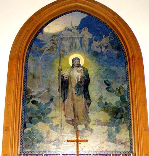 The Good Shepherd, (painting) — Edwin Howlan