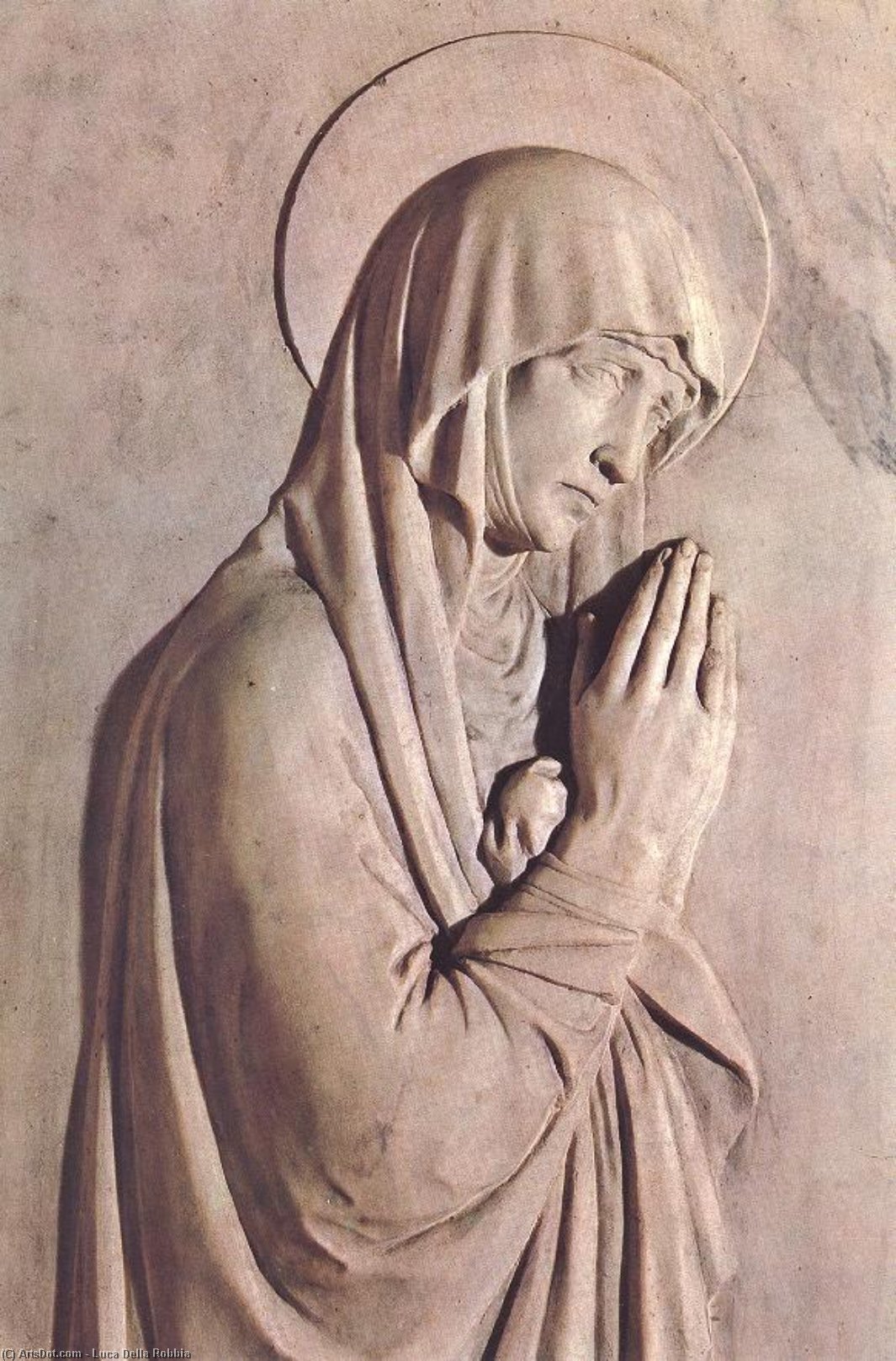 Monument To Bishop Benozzo Federighi (detail) — Luca Della Robbia
