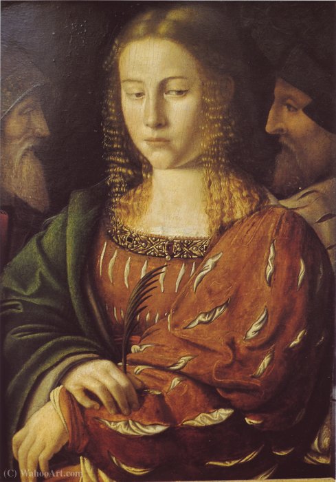 St. Catherine Of Alexandria — Bartolomeo Veneto