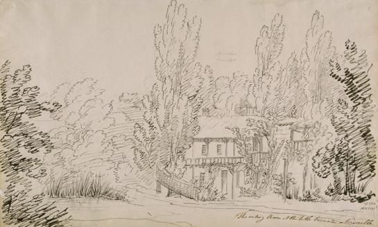 Hamlet Of The Queen - Queen's House — John Claude Nattes