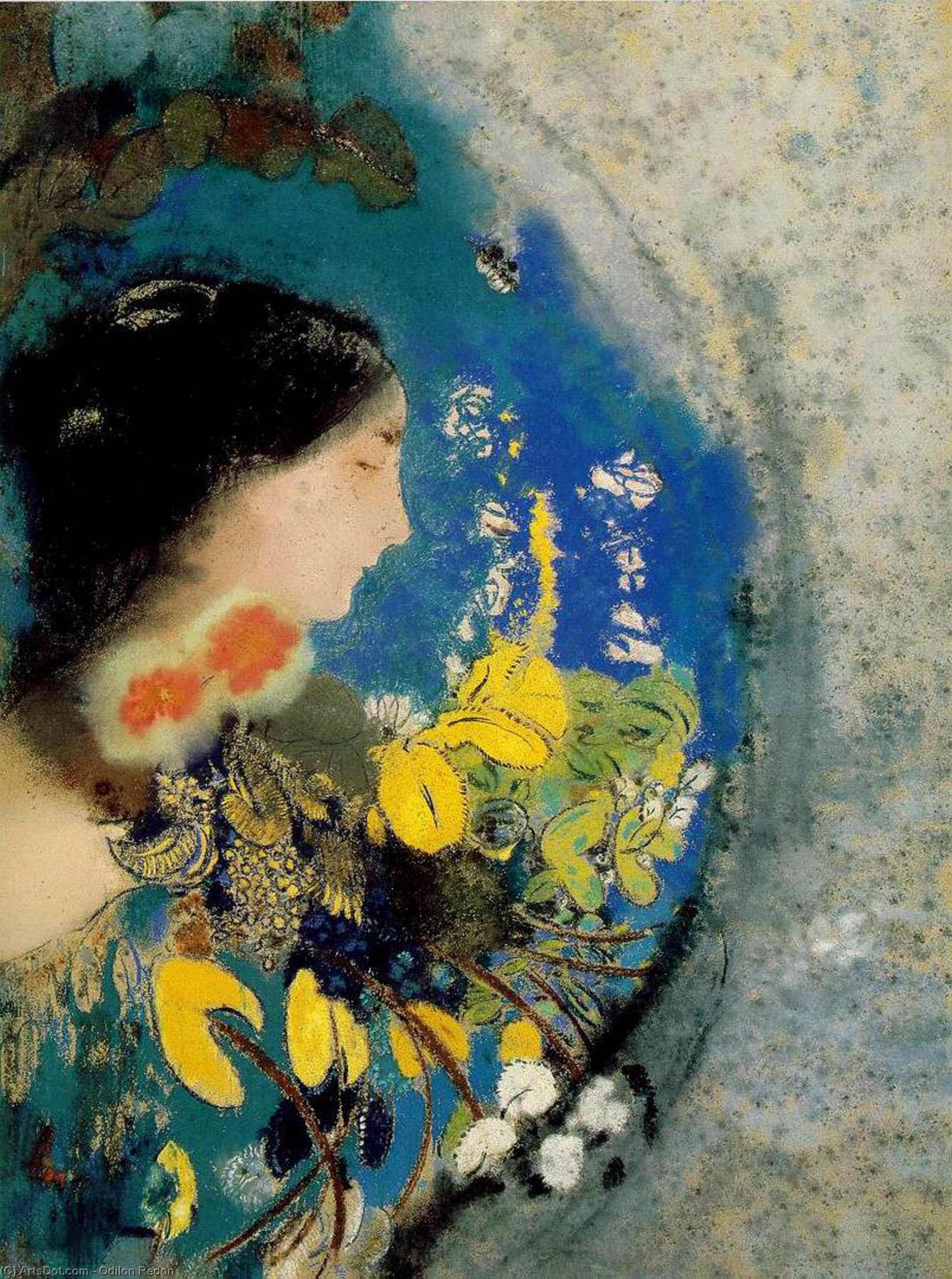 Ophelia — Одилон Редон