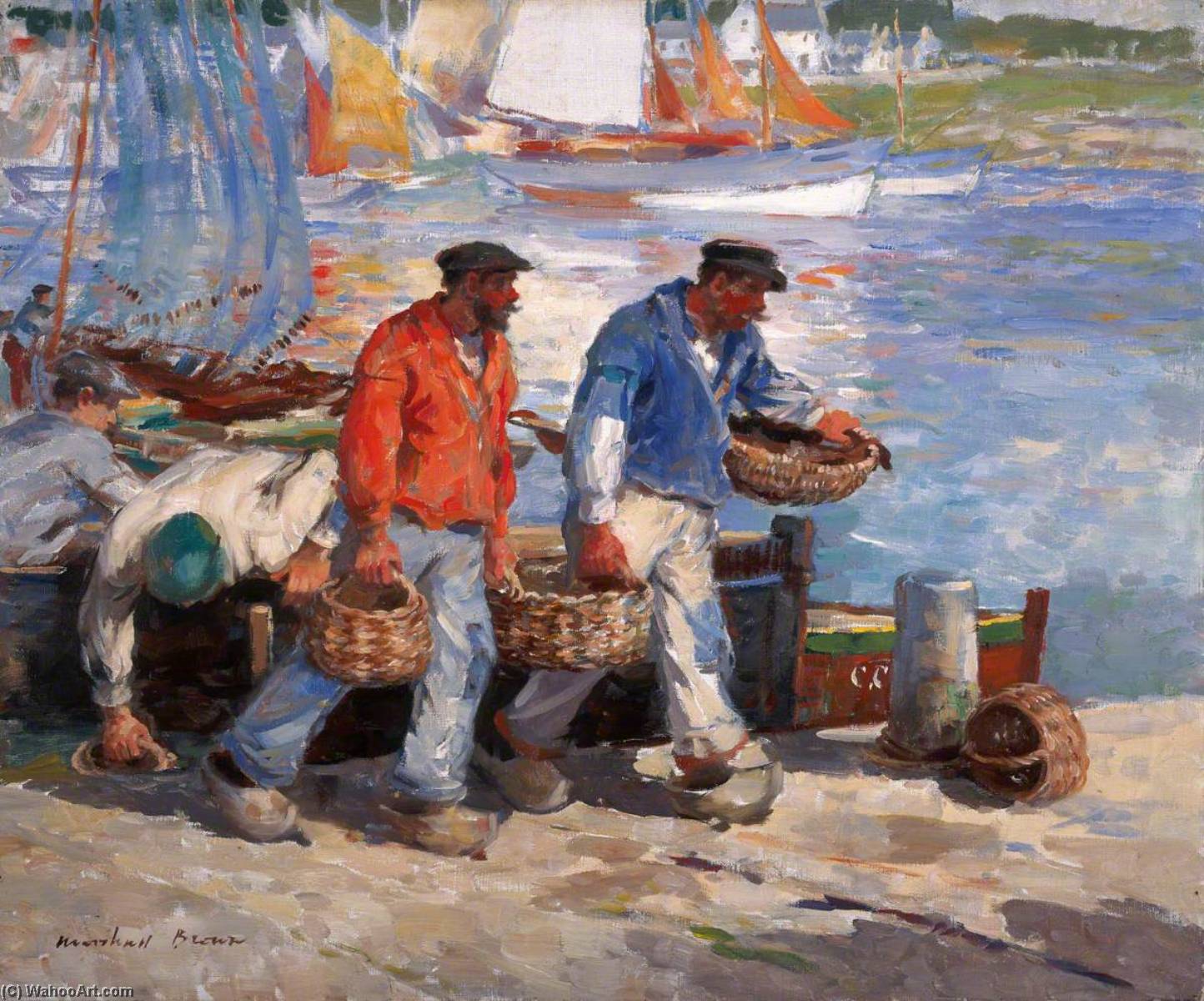 Sardine Fishers, Concarneau, France — William Marshall Brown