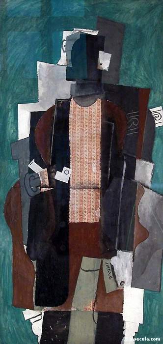 Homme A La Pipe — Pablo Picasso