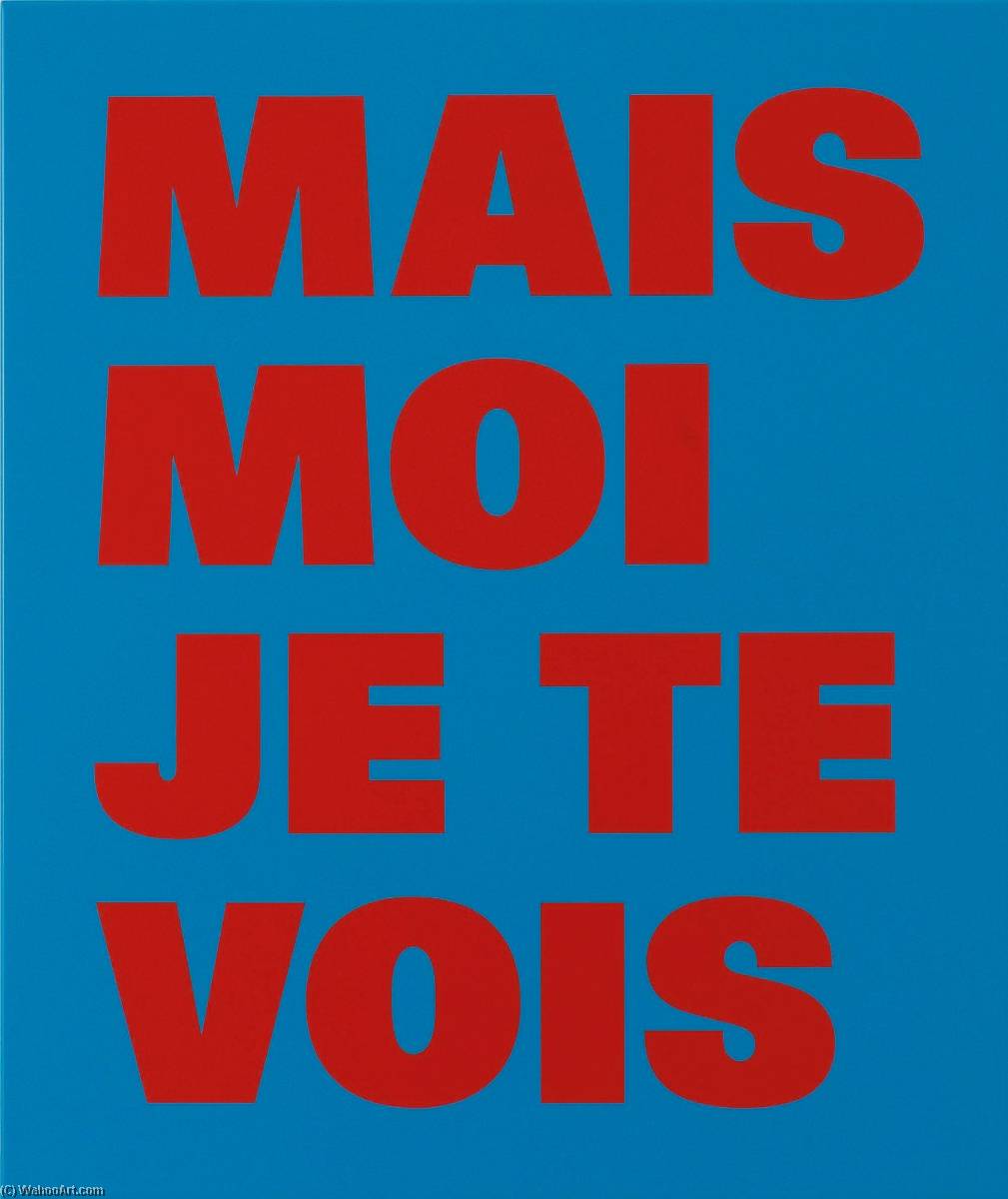 Mais Moi Je Te Vois, 2000 — Rémy Zaugg