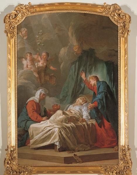 La Mort De Saint Joseph — Nicolas Guy Brenet