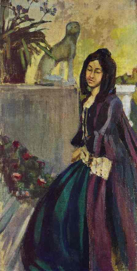 In The Park — Viktor Elpidiforovich Borisov Musatov