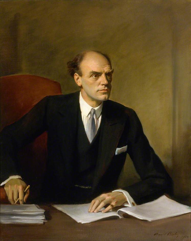 Director General Portrait – Sir John Reith — Oswald Hornby Joseph Birley