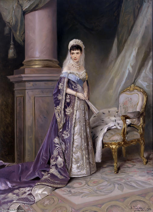Empress Maria Feodorovna — Vladimir Yegorovich Makovsky