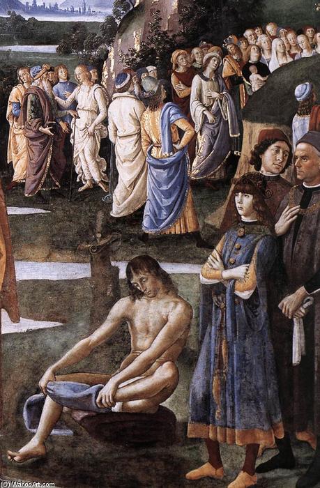 Baptism Of Christ (detail) — Vannucci Pietro (le Perugin)