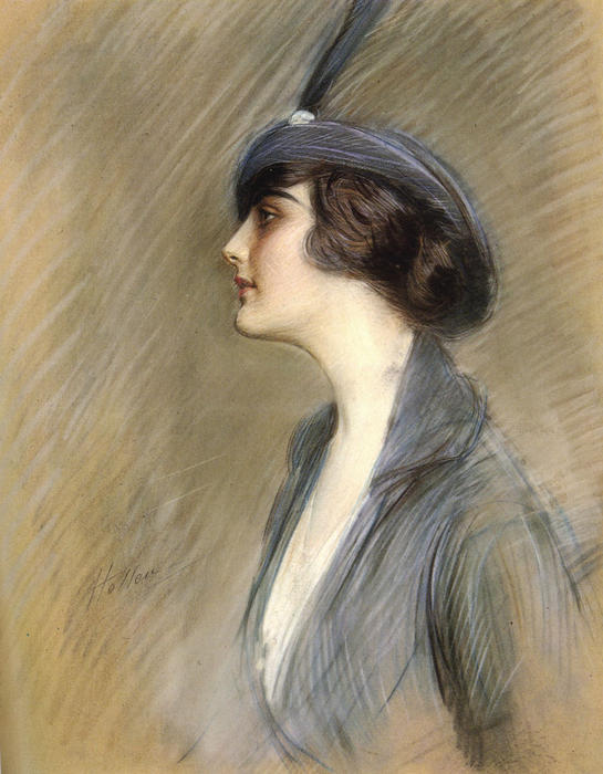 Portrait Of Clara Weil — Paul César Helleu