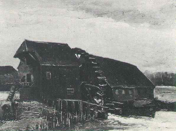 Water Mill At Opwetten — Vincent Willem Van Gogh