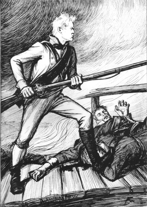 Illustration For Johan Ludvig Runeberg's The Tales Of Ensign Stål — Albert Edelfelt